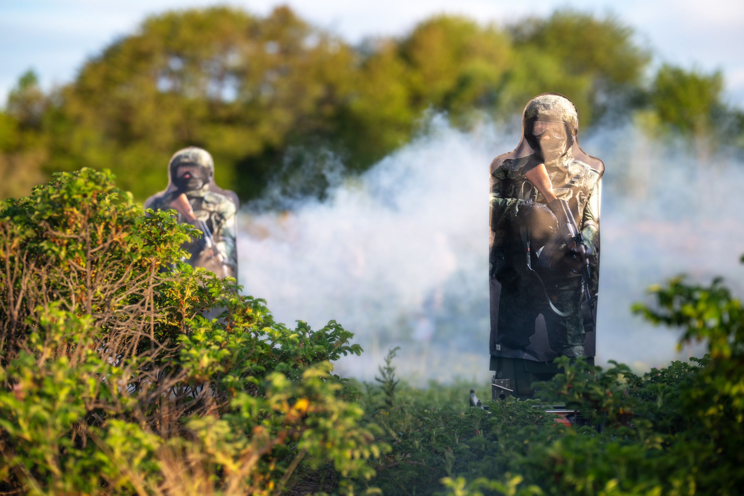 Tactical target in daylight